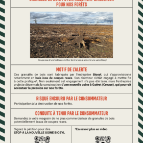 Autocollant Alerte Produit - 20 stickers